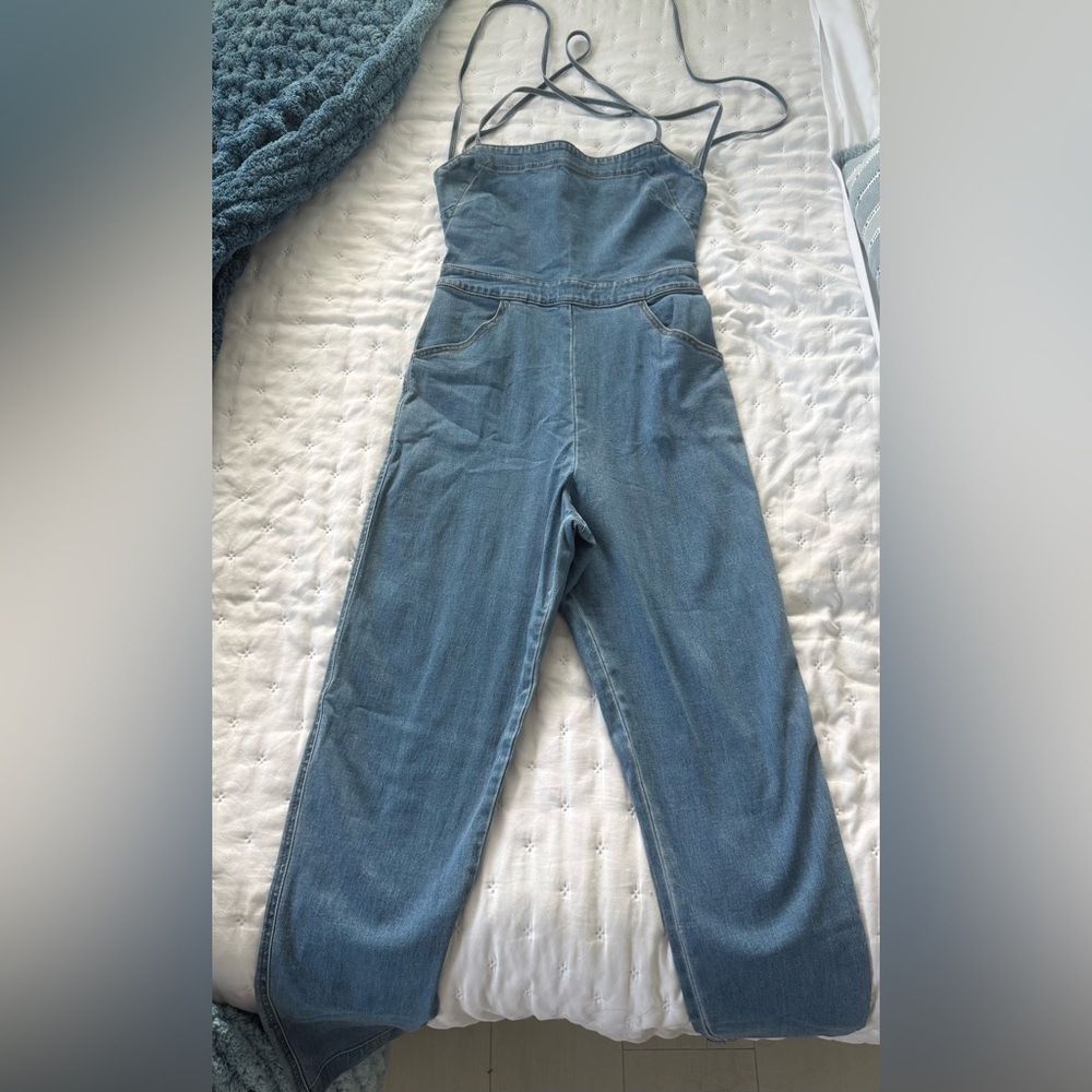 Revolve Jean Jumpsuit